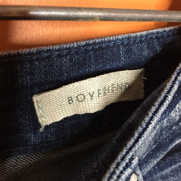 LOGO by Lori Goldstein Limited Edition Velvet Patchwork Jeans Medium Wash 6P - Picture 5 of 11